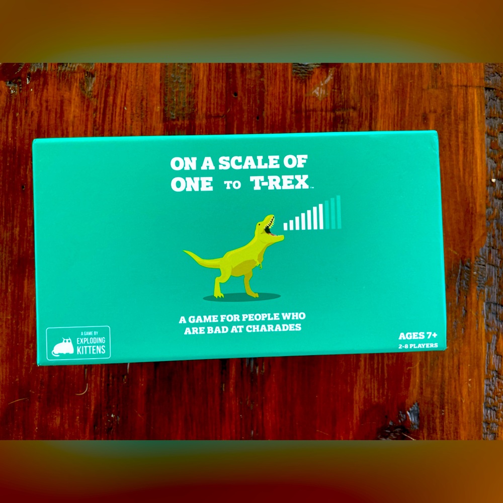On a Scale of One to T-REX Games Board Games Game By Exploding Kittens
